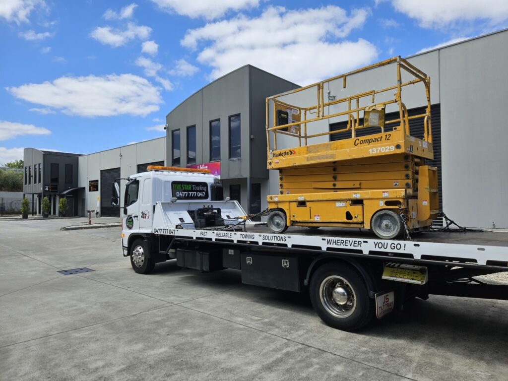 Emergency Machinery Tow Melbourne