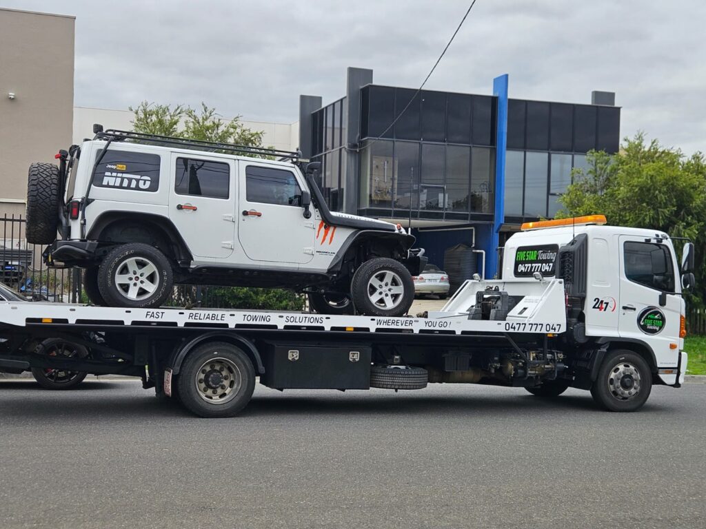 Emergency Vehicle tow Melbourne